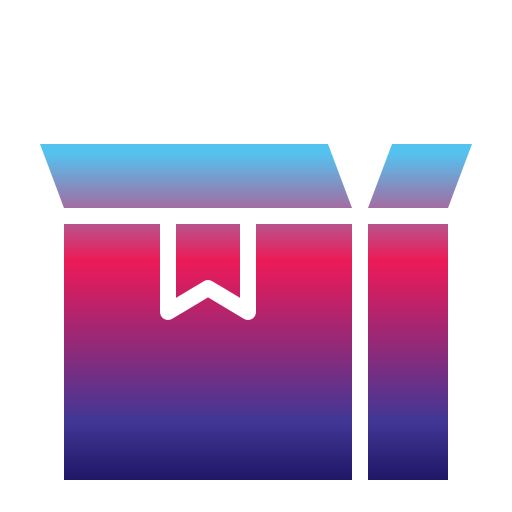 Коробка Generic Flat Gradient иконка