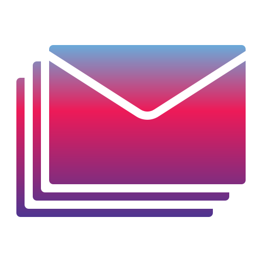 Mails Generic Flat Gradient icon