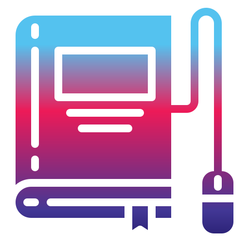 Ebook Generic Flat Gradient icon