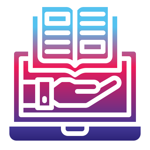 Ebook Generic Flat Gradient icon