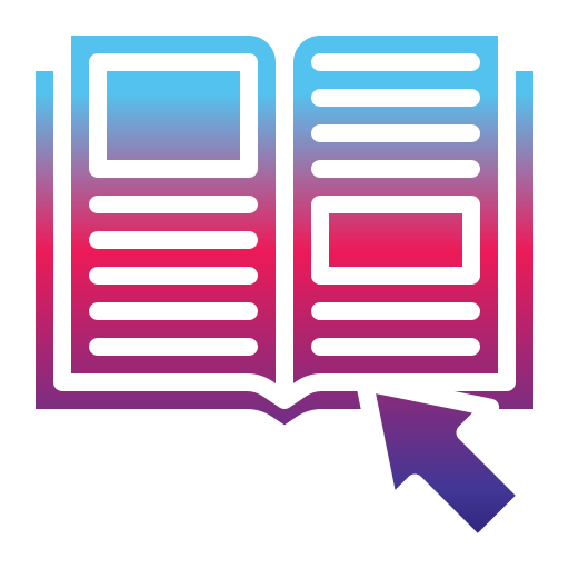 Ebook Generic Flat Gradient icon