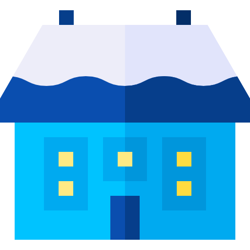 House Basic Rounded Flat icon