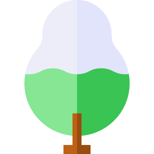 Tree Basic Rounded Flat icon