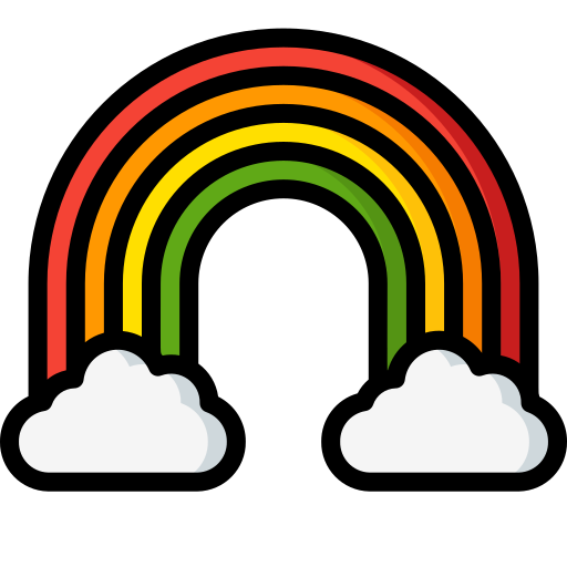 Rainbow Basic Miscellany Lineal Color icon