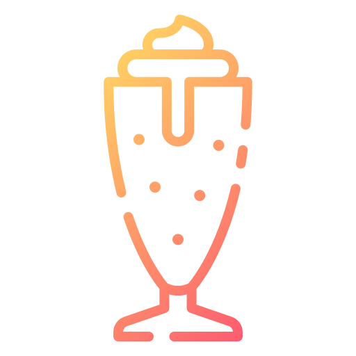 Milk shake Good Ware Gradient icon