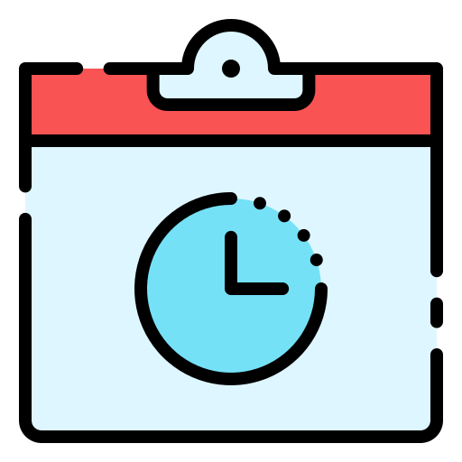 Deadline Good Ware Lineal Color icon