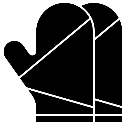 gant de four Generic Glyph Icône