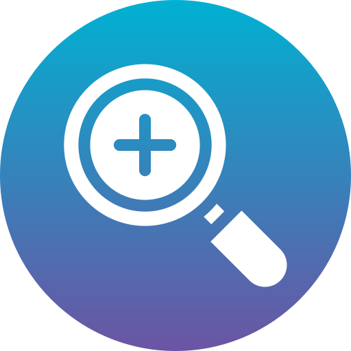 Magnifying glass Generic Flat Gradient icon