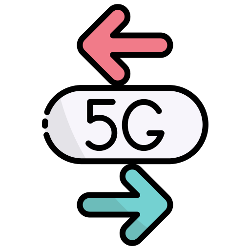 5g Generic Outline Color Ícone