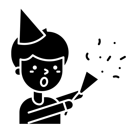 Конфетти Generic Glyph иконка