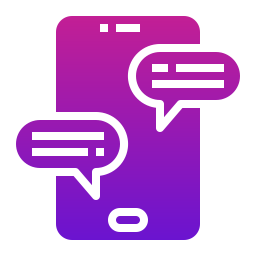 Chat Generic Flat Gradient icon