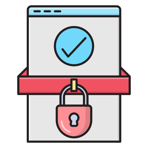 Security Vector Stall Lineal Color icon