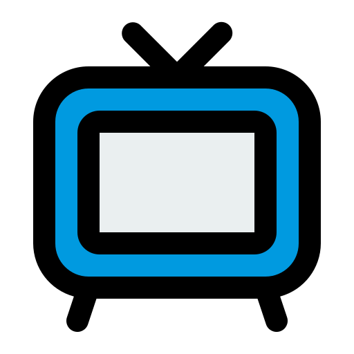 Tv Generic Outline Color icon