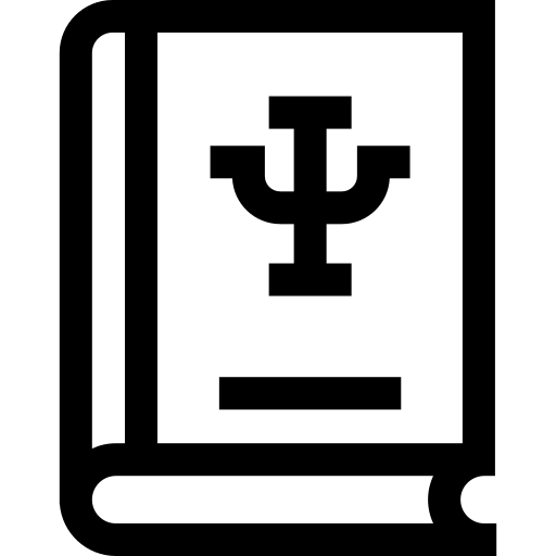 psychologie Basic Straight Lineal Icône