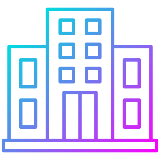 hotel Generic Gradient icon