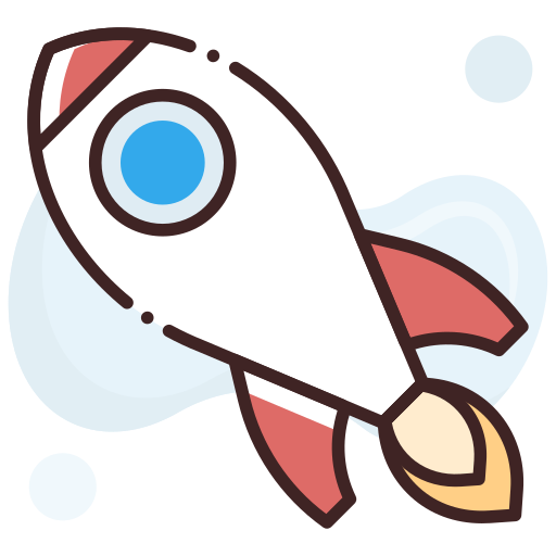 Rocket Generic Rounded Shapes icon