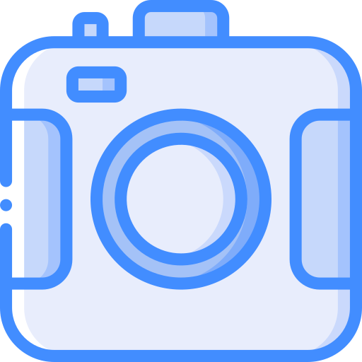 Camera Basic Miscellany Blue icon