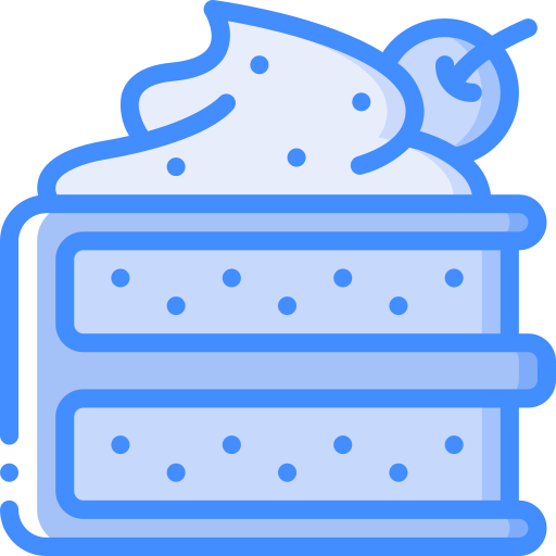 kuchen Basic Miscellany Blue icon