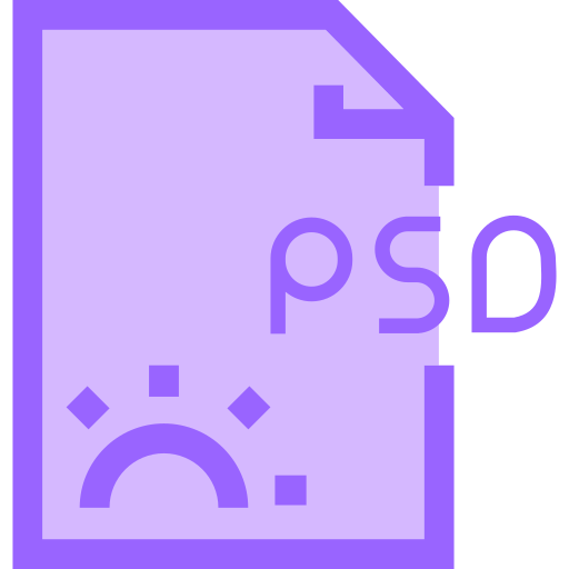 Psd Generic Outline Color icon