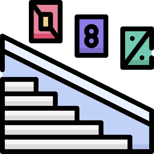 rolltreppe Generic Outline Color icon