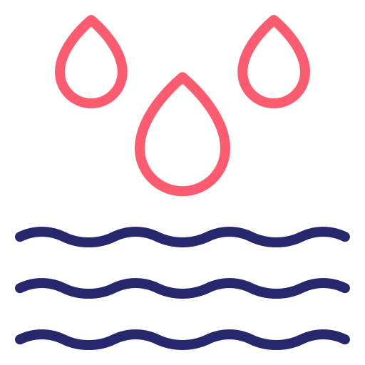 wasser Generic Outline Color icon