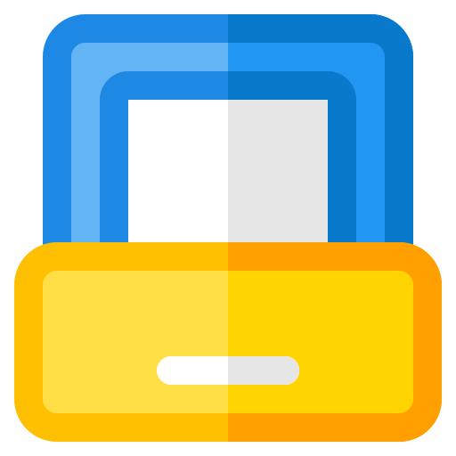 File Generic Outline Color icon