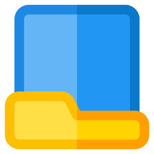 ファイル Generic Outline Color icon