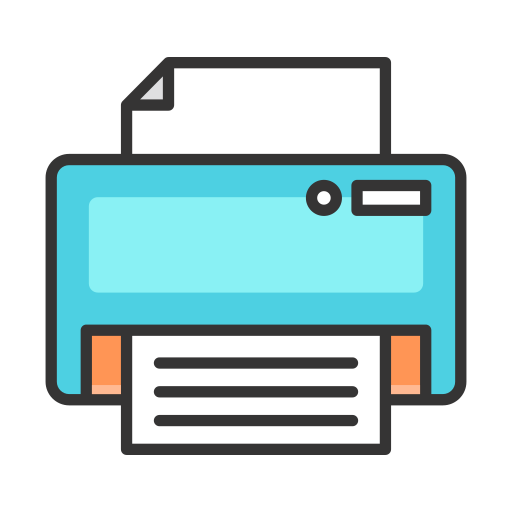 drucker Generic Outline Color icon