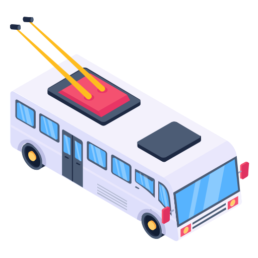 bus Generic Isometric icoon