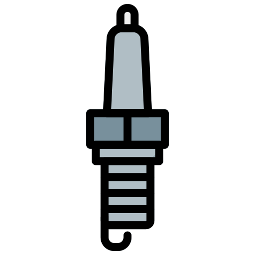 Spark plug Generic Outline Color icon