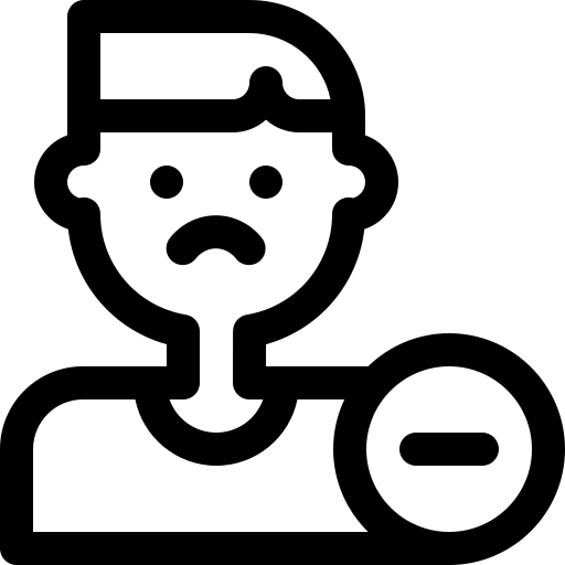 occupé Basic Rounded Lineal Icône