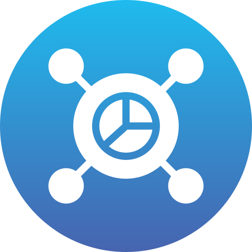 cirkeldiagram Generic Flat Gradient icoon