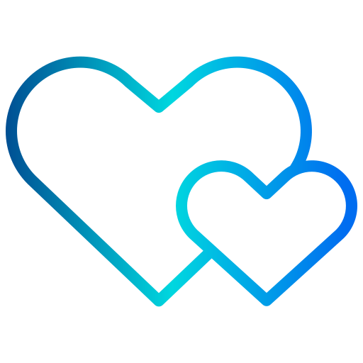 Heart xnimrodx Lineal Gradient icon