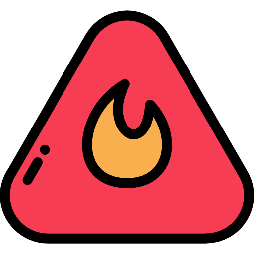 Fire Detailed Rounded Lineal color icon