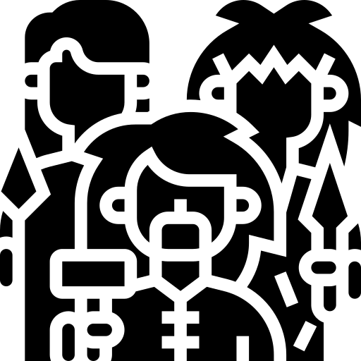 gens Meticulous Glyph Icône