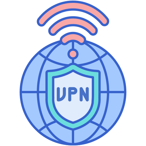 Vpn Flaticons Lineal Color icon