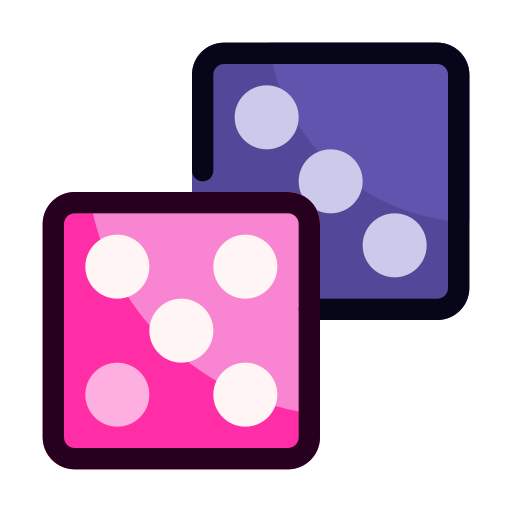 주사위 Generic Outline Color icon