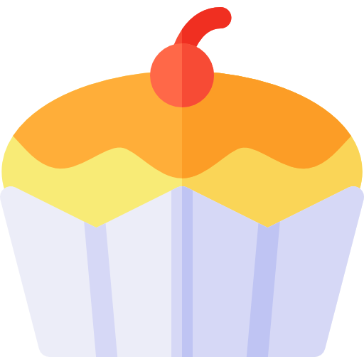 Muffin Basic Rounded Flat icon