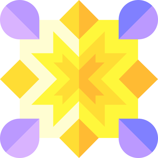 mandala Basic Straight Flat icon