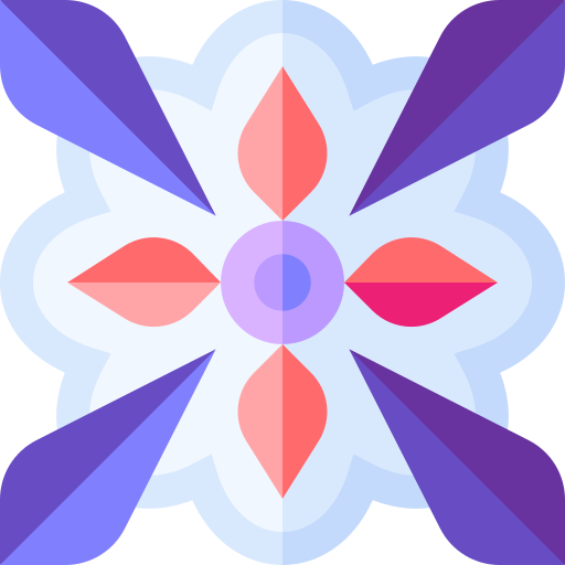 Mandala Basic Straight Flat icon