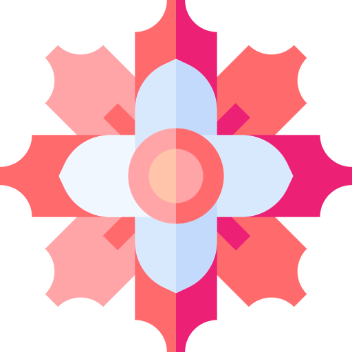 Mandala Basic Straight Flat icon