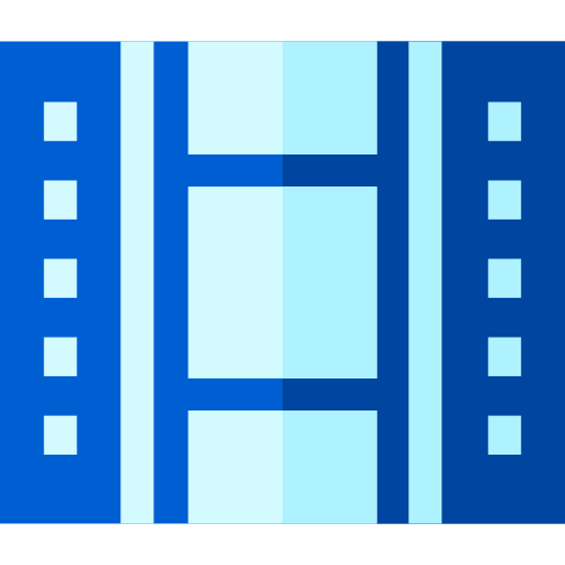 Film Basic Straight Flat icon