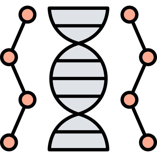 dna Generic Outline Color Ícone