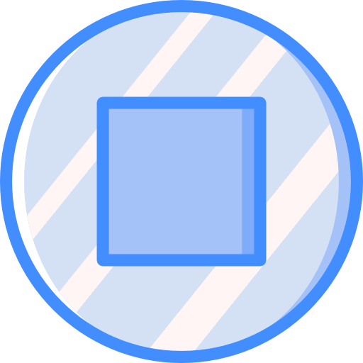 ストップ Basic Miscellany Blue icon