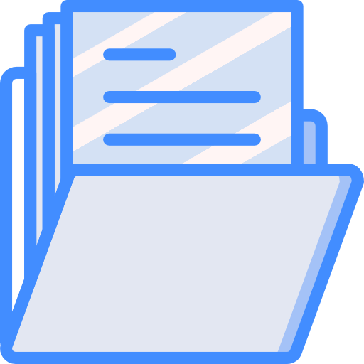 ordner Basic Miscellany Blue icon