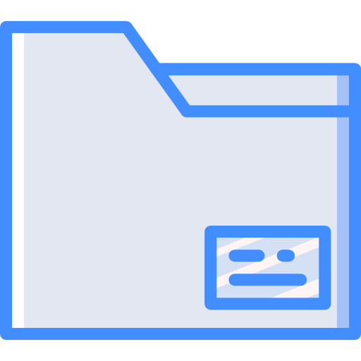 ordner Basic Miscellany Blue icon