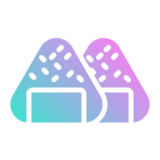 주먹밥 Generic Flat Gradient icon