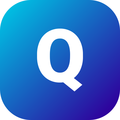 buchstabe q Generic Flat Gradient icon