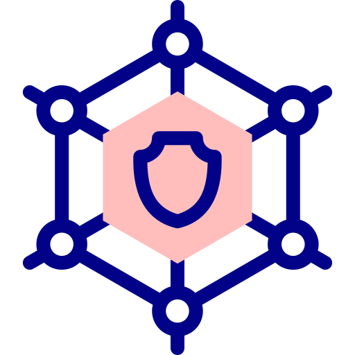 sicherheitssystem Detailed Mixed Lineal color icon