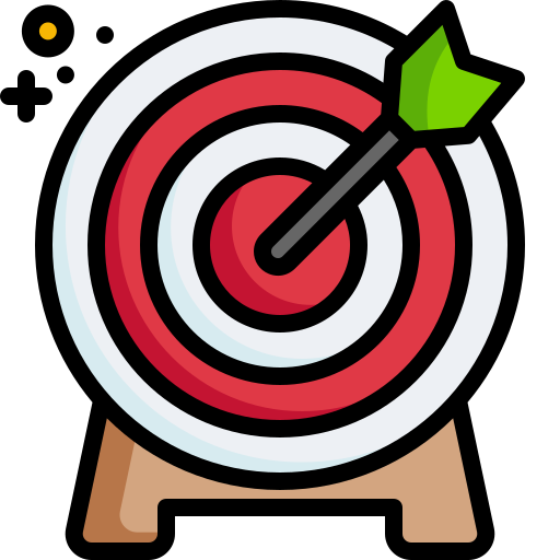 Target Generic Outline Color icon